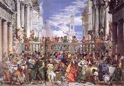 VERONESE (Paolo Caliari) The Wedding at Cana oil on canvas